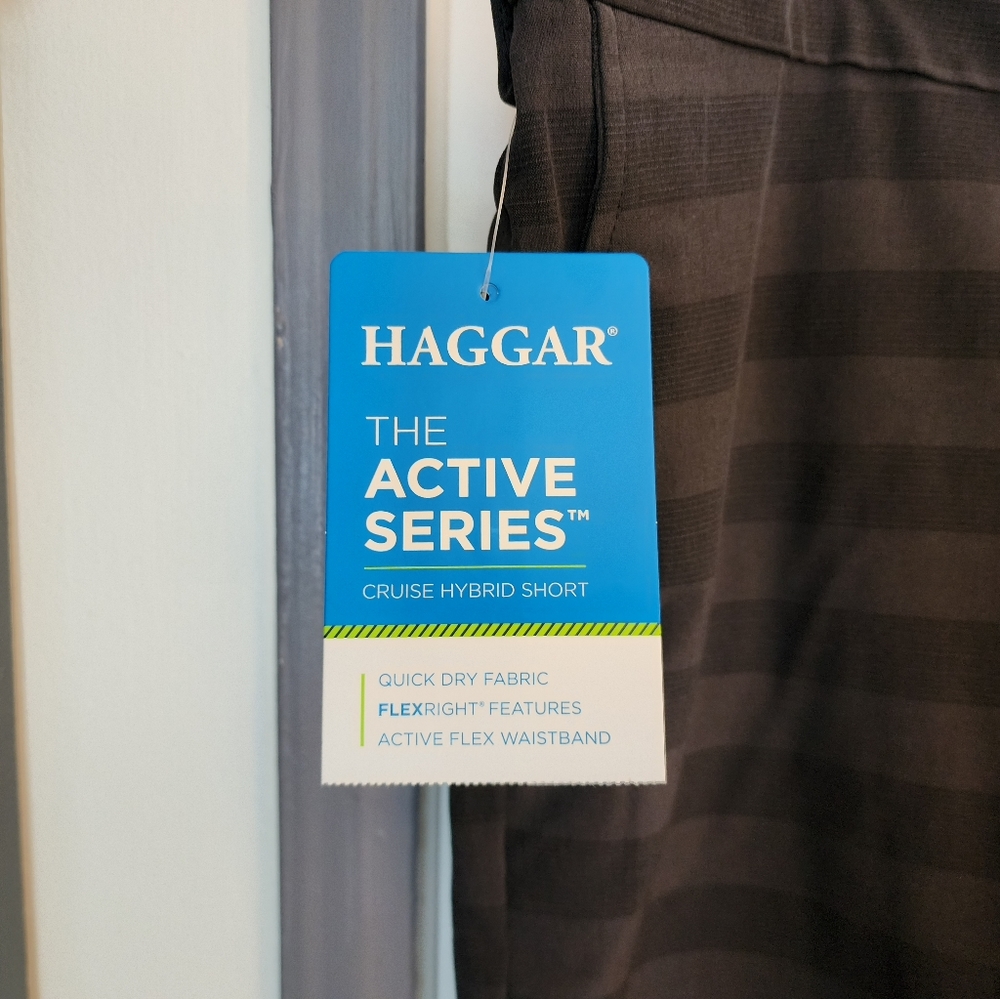 NWT Haggar Shorts Size 44 Waist - Picture 2 of 7